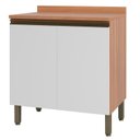 Ver imagem 3 de Balcão Macadâmia Com Tampo 2 Portas