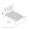 Cama Casal Ripada Alaska Naturalle Carmolar - 3