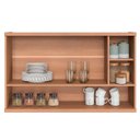 Ver imagem 2 de Armário 120cm 1 Porta Basculante Macadâmia