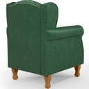 Ver imagem 7 de Poltrona Decorativa Para Sala De Estar Yara P02 Facto Verde Musgo - Lyam Decor