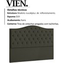 Ver imagem 3 de Cabeceira Casal 140 cm Vien Linho SL 74 Peer