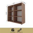 Ver imagem 3 de Estante Infantil Organizadora 6 Nichos Theo Yescasa