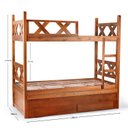 Ver imagem 4 de Treliche em Madeira Maciça com 2 Gavetas