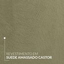 Ver imagem 5 de Sofá New Austrália 210cm Retratil Reclinavel Suede Castor