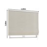 Persiana Romana Express Finesse Blackout 160cm x 160cm Belchior Uniq - 2