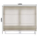 Ver imagem 2 de Persiana Romana Express Finesse 160cm x 160cm Belchior Uniq
