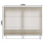 Persiana Romana Express Finesse 160cm x 160cm Belchior Uniq - 2
