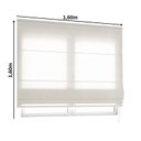 Ver imagem 2 de Persiana Romana Express Finesse 160cm x 160cm Belchior Uniq