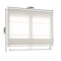 Persiana Romana Express Finesse Belchior 140cm x160cm Uniq - 2