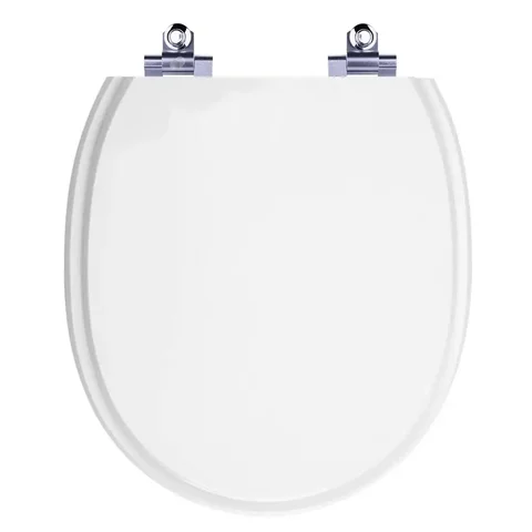 Tampa de Vaso Sanitário com Amortecedor Village Branco para Bacia Deca