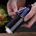 Ver imagem 7 de Moedor Eletrico Tempero Pimenta Sal Condimento Cozinha Canela Cardamomo Automatico Triturador Prepar