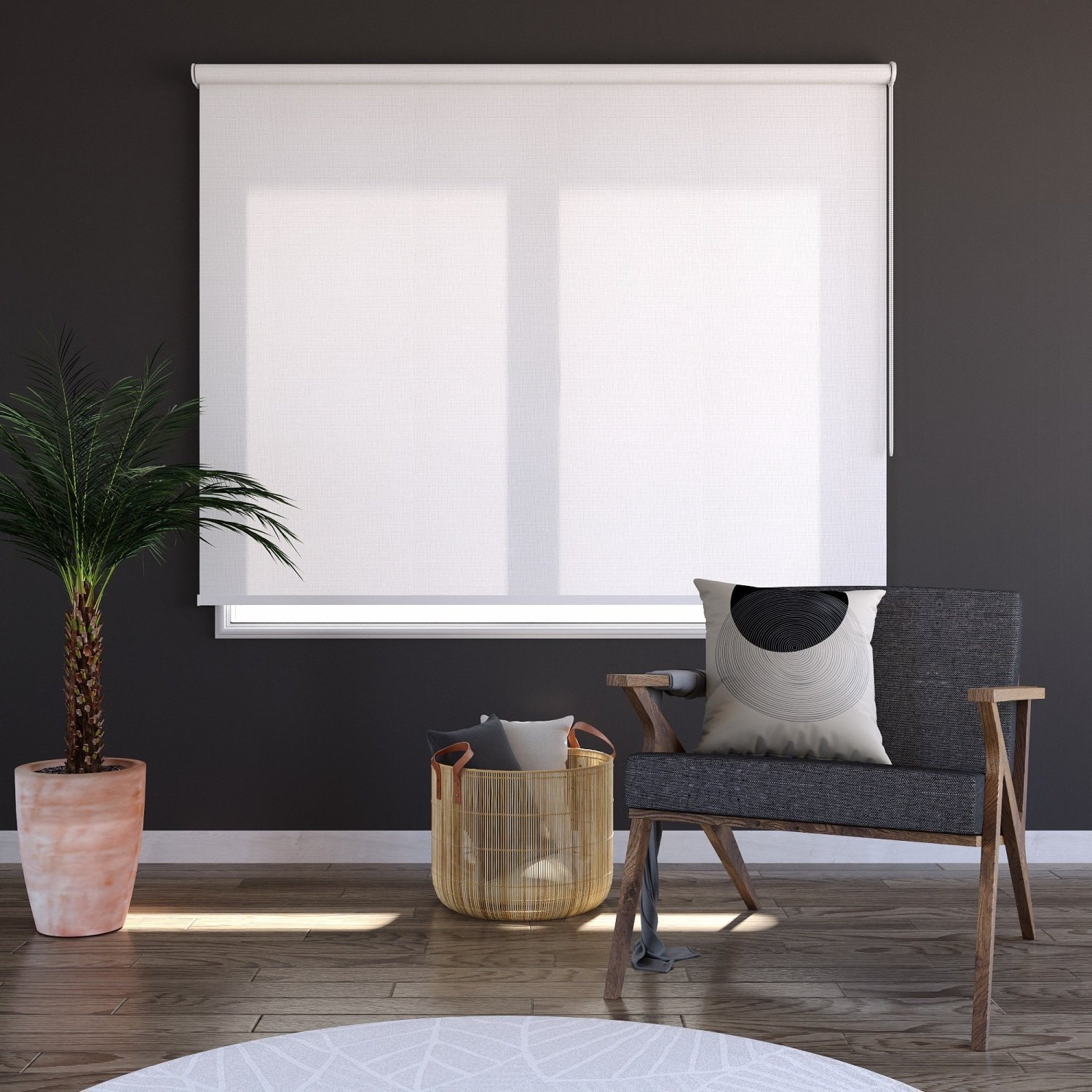 Persiana Rolo Express Screen 3% 160cm x 160cm Belchior Uniq - 3