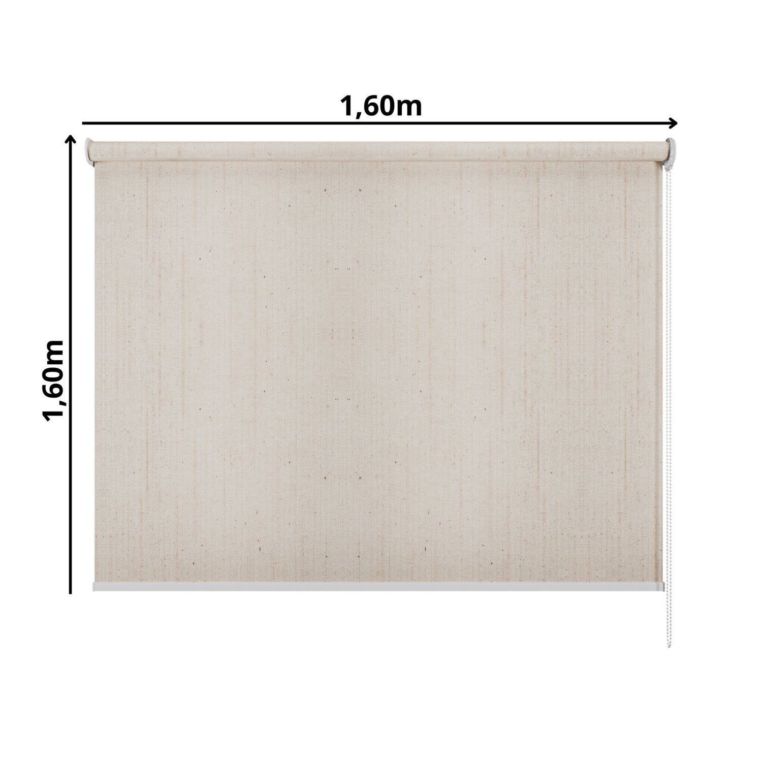 Persiana Rolo Express Finesse Blackout 160cm x 160cm Belchior Uniq - 2