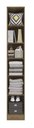 Ver imagem 1 de Guarda Roupa sem Portas Closet Modulado 36cm Linha Modulado Adapt Arm36amdp Kappesberg - Nogueira