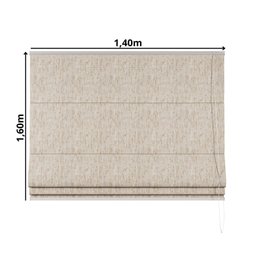 Persiana Romana Express Supreme Belchior 140cm x160cm Uniq - 2
