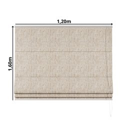 Persiana Romana Express Supreme 120cm x 160cm Belchior Uniq - 2