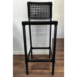 Banqueta Em Corda Náutica Para Área Gourmet Tulipa Móveis - 1