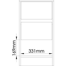 Guarda Roupa Modulado 3 Peças Wood Móveis Castro - 15 Guarda Roupa Modulado 3 Peças Wood Móveis Castro - 15