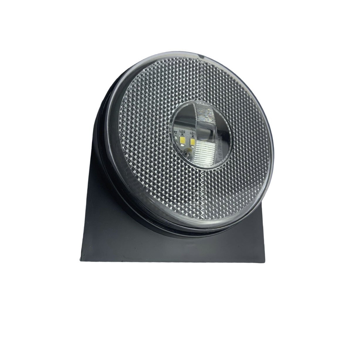 Lanterna Led Lateral Carreta Randon Rendonda com Suporte - 2