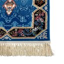 Ver imagem 6 de Tapete Persa Azul Claro Ideal para Quarto Sal e Hall 0,50x1,00cm