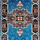Ver imagem 5 de Tapete Persa Azul Claro Ideal para Quarto Sal e Hall 0,50x1,00cm