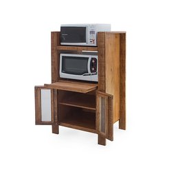 Armário Para Forno Maciça Nozes - 3