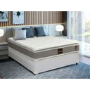 Ver imagem 3 de Cama Box Casal Sintético + Colchão Prime Casal Las Vegas 138x188x73: Branco