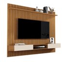 Ver imagem 3 de Painel Para TV até 70 Polegadas Ripado Vênus com Nicho 2 Portas e Prateleira