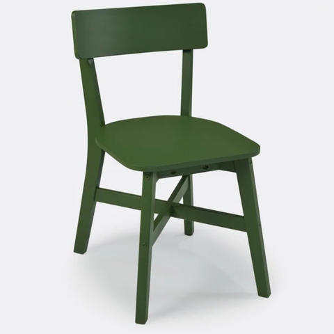 Cadeira de Madeira Paris Cor Verde