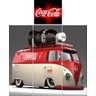 Adesivo Geladeira Envelopamento kombi coca cola - 1