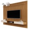 Painel para TV até 75 Polegadas com Ripado Nicho 2 Portas e Prateleira Vênus 1.8 - 3