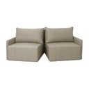 Ver imagem 5 de Sofá Cama Casal Retrátil e Reclinável 2 Lugares Linho Bronze Baraúna 180cm CabeCasa MadeiraOriginals
