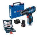 Ver imagem 1 de Parafusadeira Furadeira Bosch Gsr120-li 12v 1 Bat + Acess