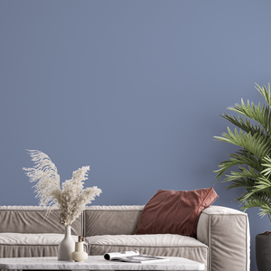 Papel de Parede Azul Escuro Adesivo Liso Sala Quarto 3m