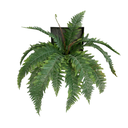 Ver imagem 6 de 1 Unidade - Buquê de Samambaia Artificial Realista Planta Decorativa para Ambientes