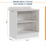 Cozinha Modulada 4 Peças com Tampo 2 Aéreos 5 Portas e 2 Balcões Ipanema CabeCasa MadeiraMadeira - 16