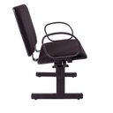 Ver imagem 6 de Cadeira Escritório Obesos Até 200KG Com Braços Corsa Longarina Reforçada