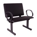 Ver imagem 3 de Cadeira Escritório Obesos Até 200KG Com Braços Corsa Longarina Reforçada