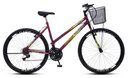 Ver imagem 1 de Bicicleta Colli Cazelle Allegra Aro 26 Freio V-brake Quadro 18 Roxo