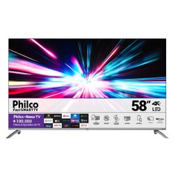 Smart TV 58” Philco 4K LED PTV58G7UR2CSBL Roku Dolby Áudio Bivolt - 5