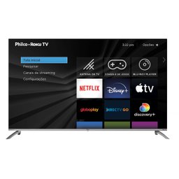 Smart TV 58” Philco 4K LED PTV58G7UR2CSBL Roku Dolby Áudio Bivolt - 1