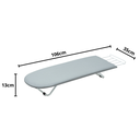 Ver imagem 6 de Tabua de Passar Portatil Pequena Dobravel para Apartamento Ferro Branca