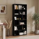 Ver imagem 1 de Estante de Livros 90CMX204CM 12 Nichos Xangai Preto