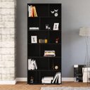 Ver imagem 5 de Estante de Livros 90CMX204CM 12 Nichos Xangai Preto
