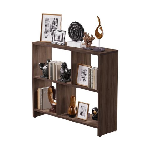 Rack Nicho Aparador Nogal para Tv Sala Quarto Escritorio