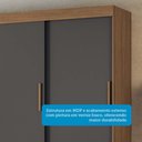 Ver imagem 6 de Guarda-roupa Casal 3 Portas de Correr 9 Gavetas 194,40cm Morretes Santos Andirá