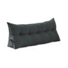 Almofada Para Cabeceira Apoio Mel Solteiro 90 cm Suede Cinza - LM DECOR - 1