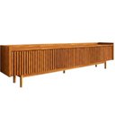 Ver imagem 1 de Rack Ravena 160cm - Freijó