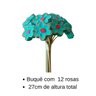 Buquê de de Rosas Artesanal de Madeira:verde - 2