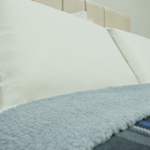 Cobertor com Manta Estampado e Sherpa Lã de Carneiro 2,40x2,20 Metros Xadrez Casa Dona